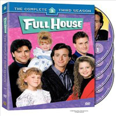 Full House: The Complete Third Season (풀 하우스: 컴플리트 시즌 3) (지역코드1)(한글무자막)(4DVD Boxset) (2006)