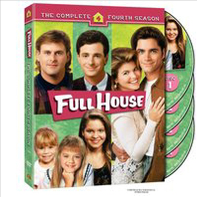 Full House: The Complete Fourth Season (풀 하우스: 컴플리트 시즌 4) (지역코드1)(한글무자막)(4DVD Boxset) (2006)