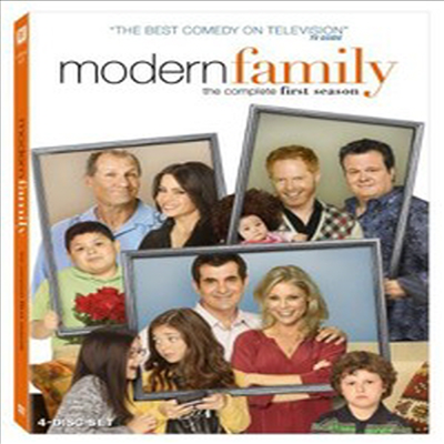 Modern Family: The Complete First Season (모던 패밀리: 컴플리트 시즌 1) (지역코드1)(한글무자막)(4DVD Boxset) (2009)