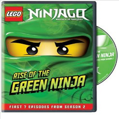 Lego Ninjago: Masters of Spinjitzu- Rise of the Green Ninja (레고 닌자고) (지역코드1)(한글무자막)(DVD)(2012)