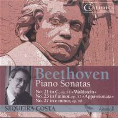 베토벤: 피아노 소나타 21 &#39;발트슈타인&#39;, 23번 &#39;열정&#39; &amp; 27번 (Beethoven: Piano Sonatas Nos.21 &#39;Waldstein&#39;, 23 &#39;Appassionata&#39; &amp; 27, Vol 2)(CD) - Sequeira Costa