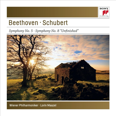 베토벤 : 교향곡 5번, 슈베르트 : 교향곡 8번 '미완성' (Lorin Maazel conducts Schubert & Beethoven)(CD) - Lorin Maazel