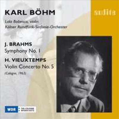 브람스: 교향곡 1번 & 뷔에탕: 바이올린 협주곡 5번 (Brahms: Symphony No.1 & Vieuxtemps: Violin Concerto No.5)(CD) - Karl Bohm