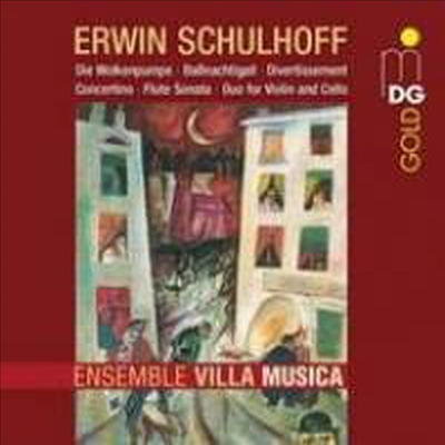 슐호프: 실내악 작품집 (Schulhoff: Chamber Works)(CD) - Ensemble Villa Musica