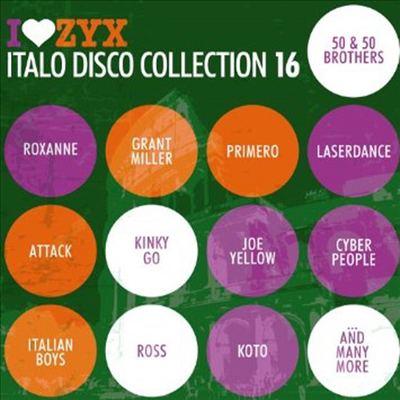 Various Artists - ZYX Italo Disco Collection 16 (3CD Box set)