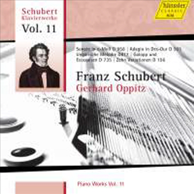 슈베르트: 피아노 소나타 19번 &amp; 10개의 변주곡 (Schubert: Piano Sonata No.19 &amp; 10 Variations In F Major For Piano, D156)(CD) - Gerhard Oppitz