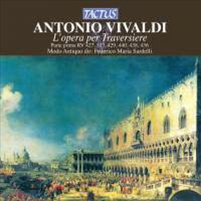 비발디: 플루트 협주곡집 (Vivaldi: Flute Concertos - RV 427, 533, 429, 440, 438 &amp; 436)(CD) - Federico Maria Sardelli