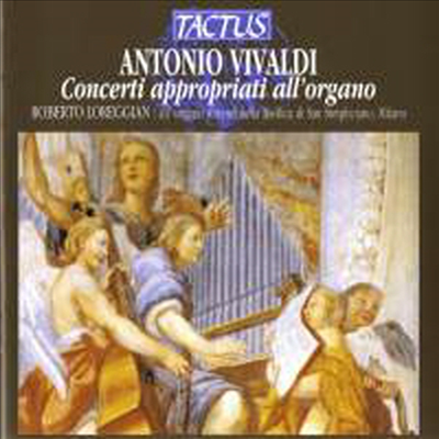 비발디: 협주곡집 - 오르간 편곡반 (Vivaldi: Concertos - Ogran)(CD) - Roberto Loreggian