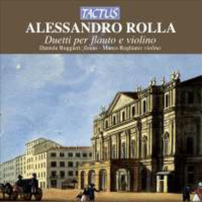 롤라: 바이올린과 플루트를 위한 이중주 (Rolla: Duo for Violin & Flute)(CD) - Daniele Ruggieri