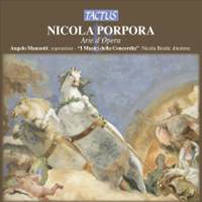 포포라: 카운터 테너를 위한 오페라 아리아집 (Porpora: Opera Arias for Counter-tenor)(CD) - Angelo Manzotti