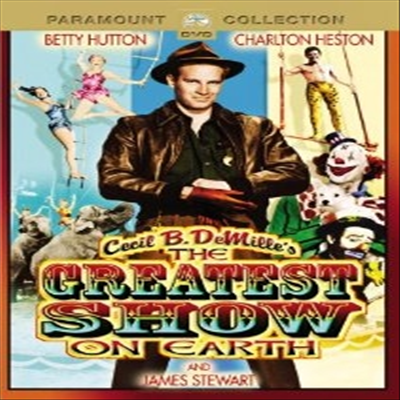 Greatest Show On Earth (지상 최대의 쇼) (지역코드1)(한글무자막)(DVD) (1952)