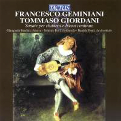 제미니아니 &amp; 지오르다니: 기타와 통주저음을 위한 소나타 (Geminiani &amp; Giordani: Sonatas for Guitar &amp; Basso Continuo)(CD) - Geminiani &amp; Giordani