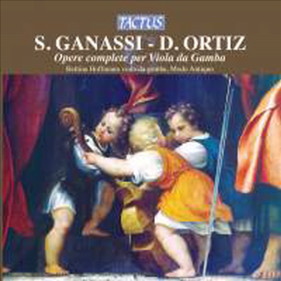 오르트스: 비올라 다 감바 작품집 (Diego Ortiz: Works for Viola da gmaba)(CD) - Bettina Hoffmann