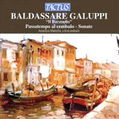갈루피: 하프시코드 소나타 36번 - 41번 (Galuppi: Harpsichord Sonatas Nos.36 - 41)(CD) - Annalisa Martella