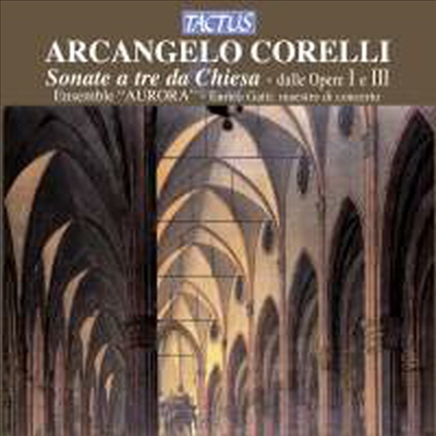 코렐리: 트리오 소나타 작품집 (Corelli: Trio Sonatas Op.1 &amp; 3)(CD) - Ensemble Aurora