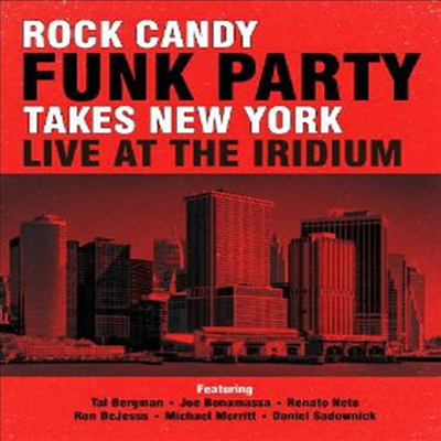 Joe Bonamassa&#39;s Rock Candy Funk Party - Rock Candy Funk Party Takes New York: Live at the (Blu-ray+2CD)(Digipack) (2014)