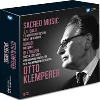 바흐, 헨델 &amp; 베토벤: 종교 음악집 (Bach, Handel &amp; Beethoven: Sacred Works) (8CD Boxset) - Otto Klemperer