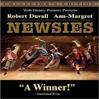 Christian Bale/David Moscow - Newsies (뉴시스) (Collector's Edition) (지역코드1)(한글무자막)(DVD)(1968)