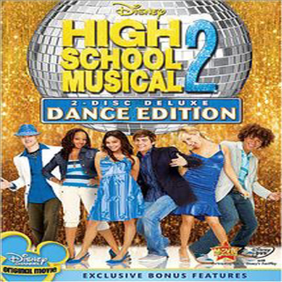 Zac Efron/Vanessa Hudgens - High School Musical 2 (하이 스쿨 뮤지컬 2) (Deluxe Dance Edition) (지역코드1)(DVD)(2008)