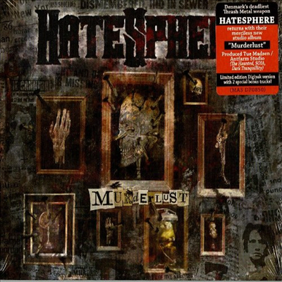 Hatesphere - Murderlust (Ltd. Ed)(Bonus Tracks)(Digipack)(CD)