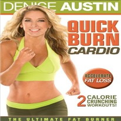 Denise Austin: Quick Burn Cardio (퀵 번 카디오) (지역코드1)(한글무자막)(DVD)