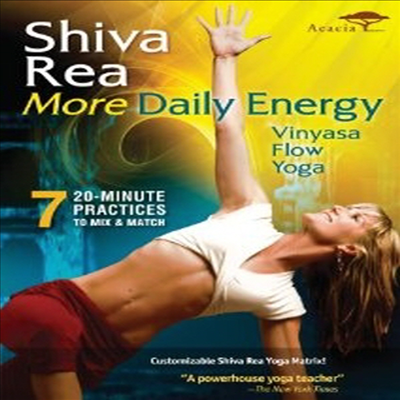 More Daily Energy: Vinyasa Flow Yoga (빈야사 플로우 요가) (지역코드1)(한글무자막)(DVD)
