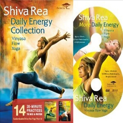 Shiva Rea: Daily Energy Collection (데일리 에너지 컬렉션 (지역코드1)(한글무자막)(DVD)