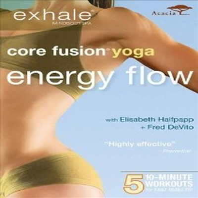 Exhale: Core Fusion - Energy Flow Yoga (코어 퓨젼 - 에너지 플로우 요가) (지역코드1)(한글무자막)(DVD)