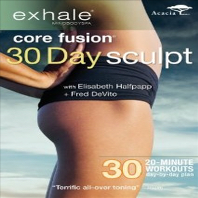 Exhale: Core Fusion 30 Day Sculpt (코어 퓨전 30 데이 스컬프트) (지역코드1)(한글무자막)(DVD)