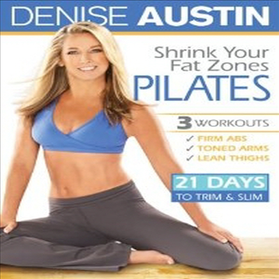 Denise Austin: Shrink Your Fat Zones Pilates (슈링크 유어 팻 존스 필라테스) (지역코드1)(한글무자막)(DVD)