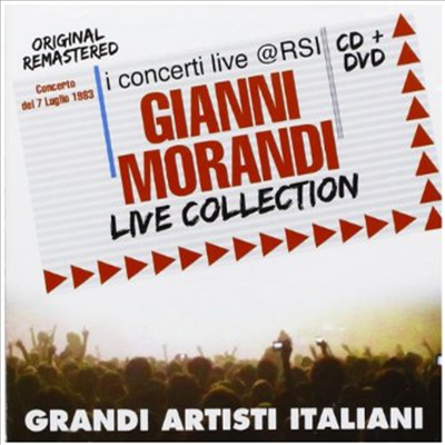 Gianni Morandi - Live Collection (Remastered)(CD+PAL DVD)