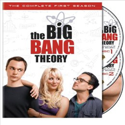 The Big Bang Theory: The Complete First Season (빅뱅이론: 시즌 1)(2008)(지역코드1)(한글무자막)(DVD)