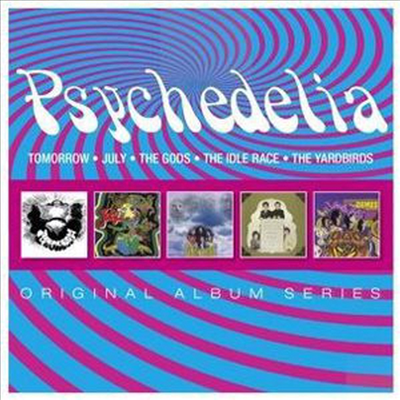 Tomorrow/July/God/Idle Race/Yardbirds - Psychedelia Original Album Series (5CD Boxset)