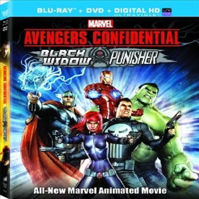 Avengers Confidential: Black Widow & Punisher (어벤져스 컨피덴셜: 블랙 위도우 앤 퍼니셔) (한글무자막)(Blu-ray) (2014)