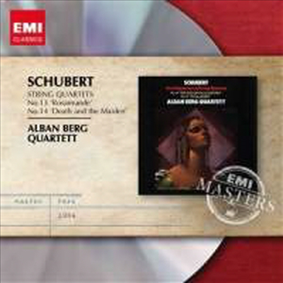 슈베르트: 현악 사중주 13 &#39;로자문데&#39; &amp; 14번 &#39;죽음과 소녀&#39; (Schubert: String Quarteta Nos.13 &#39;Rosamunde&#39; &amp; 14 &#39;Death &amp; The Maiden&#39;)(CD) - Alban Berg Quartett