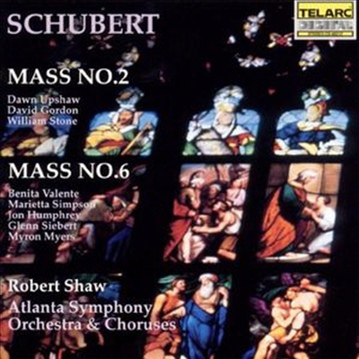 슈베르트: 미사 2, 6번 (Schubert: Masses No.2 & 6)(CD) - Robert Shaw