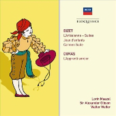 비제: 아를르의 여인, 카르멘 모음곡 & 뒤카: 마법사의 제자 (Bizet: L'Arlesienne - Suites, Carmen Suite & Dukas: L'Apprenti Sorcier)(CD) - Lorin Maazel