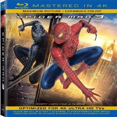 Spider-Man 3 (스파이더맨 3) (Blu-ray) (2007)