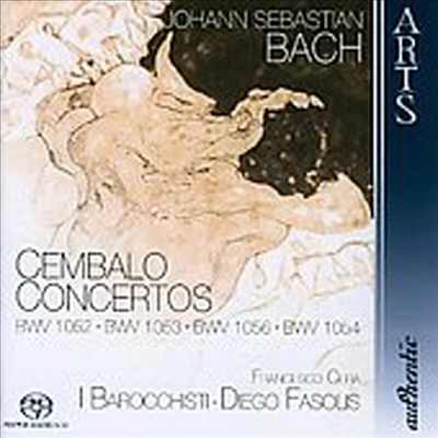 바흐 : 쳄발로 협주곡 BWV 1052,1053,1054 & 1056 (SACD Hybrid) - Francesco Cera