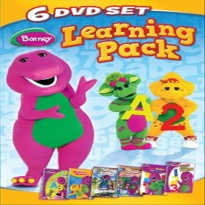 Barney: Learning Pack (바니 : 러닝 팩) (지역코드1)(한글무자막)(DVD)