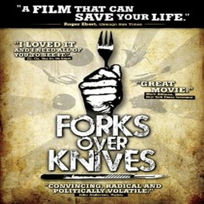 Forks Over Knives (칼보다 포크) (지역코드1)(한글무자막)(DVD)