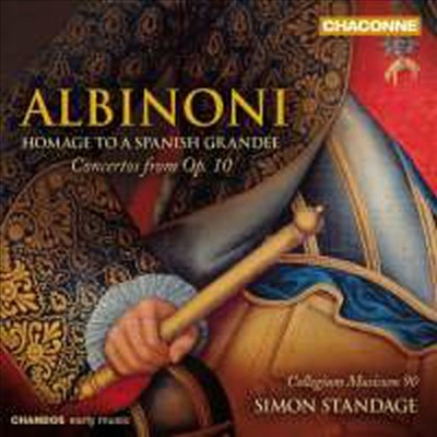 알비노니 : 협주곡 Op.10 (협주곡 발췌) (Albinoni : Homage to a Spanish Grandee)(CD) - Simon Standage