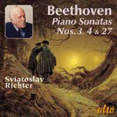 베토벤 : 피아노 소나타 3, 4 &amp; 27번 (Beethoven : Piano Sonatas Nos. 3, 4 &amp; 27)(CD) - Sviatoslav Richter