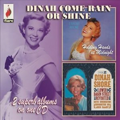 Dinah Shore - Dinah, Come Rain Or Shine (2 On 1CD)(CD)