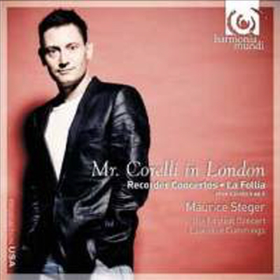 런던의 미스터 코렐리 - 플루트 협주곡 10번, 8번, 4번, 7번, 콘체르토 그로소, 사라방드, 지그 (Mr Corelli in London - arrangements by Geminiani) - Maurice Steger