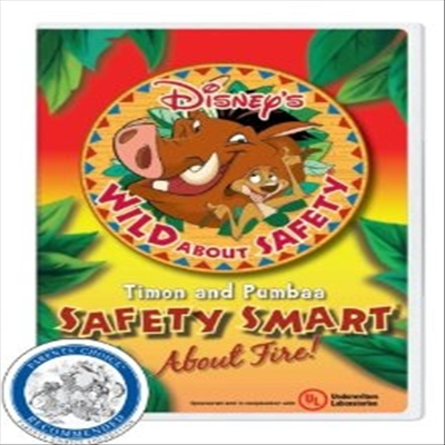 Disney's Wild About Safety: Safety Smart Fire (디즈니 와일드 어바웃 세이프티: 세이프티 스마트 파이어) (한글무자막)(DVD)