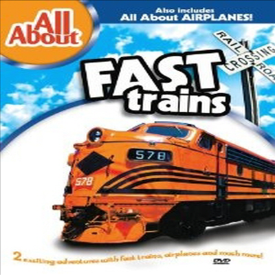 All About Fast Trains & All About Airplanes (빠른기차의 모든 것 & 비행기의 모든 것) (지역코드1)(한글무자막)(DVD)