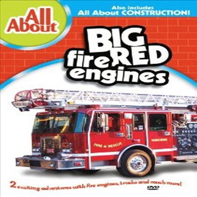 All About Fire Engines & All About Construction (커다란 빨간 소방차의 모든 것 & 건축의 모든 것) (지역코드1)(한글무자막)(DVD)
