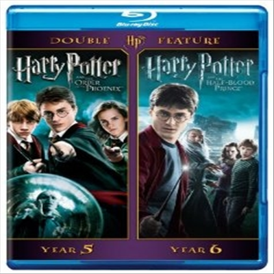 Harry Potter and the Order of the Phoenix /Harry Potter and the Half-Blood Prince (해리 포터와 불사조 기사단 / 해리 포터와 혼혈 왕자) (한글무자막)(Blu-ray)