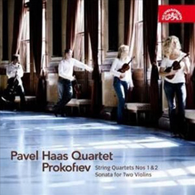 프로코피에프 : 현악 사중주 1번, 2번 & 두 대의 바이올린을 위한 소나타 Op.56 (CD) - Pavel Haas Quartet